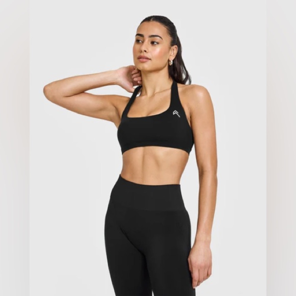 Oner Active Easy Lift Halter Bralette in Black, Women’s size Small - Picture 3 of 14